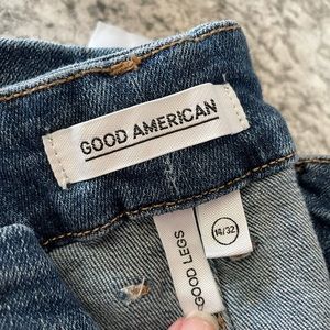 Good American “Good Legs” jeans 14x32